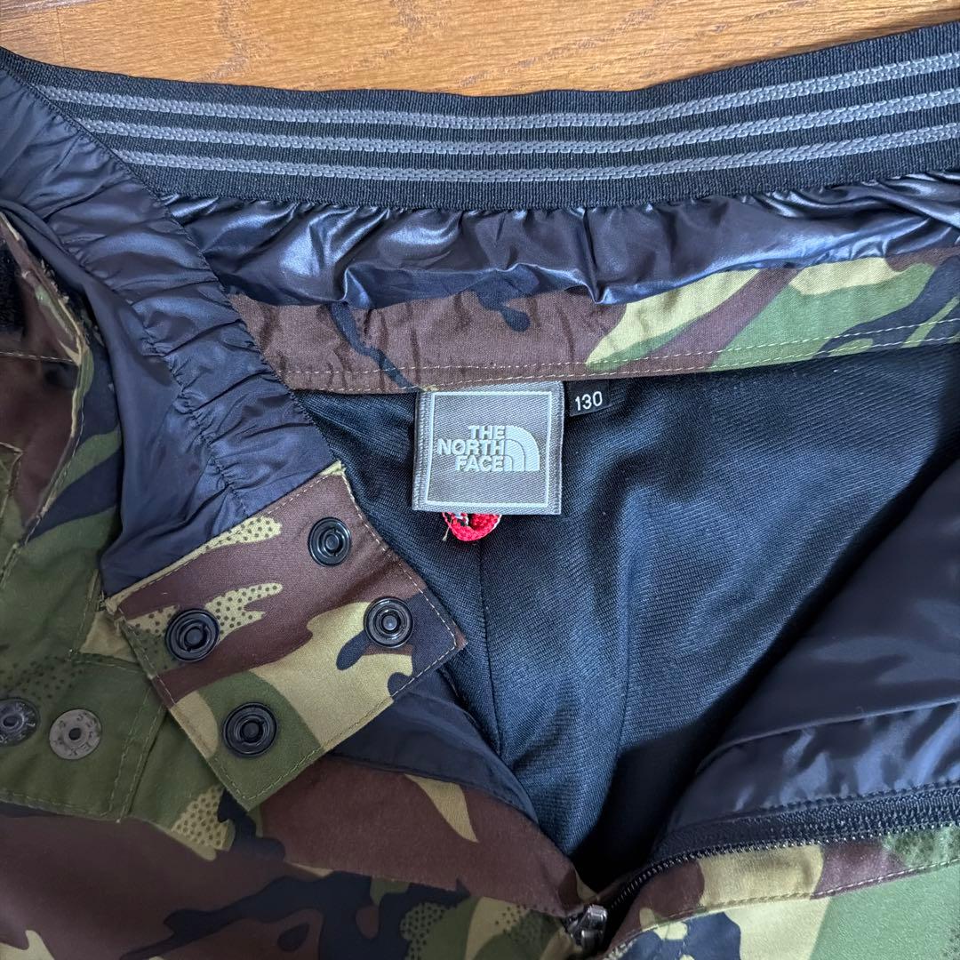 ノースフェイス　スキースノーボード用　子供用ジャケットパンツセット