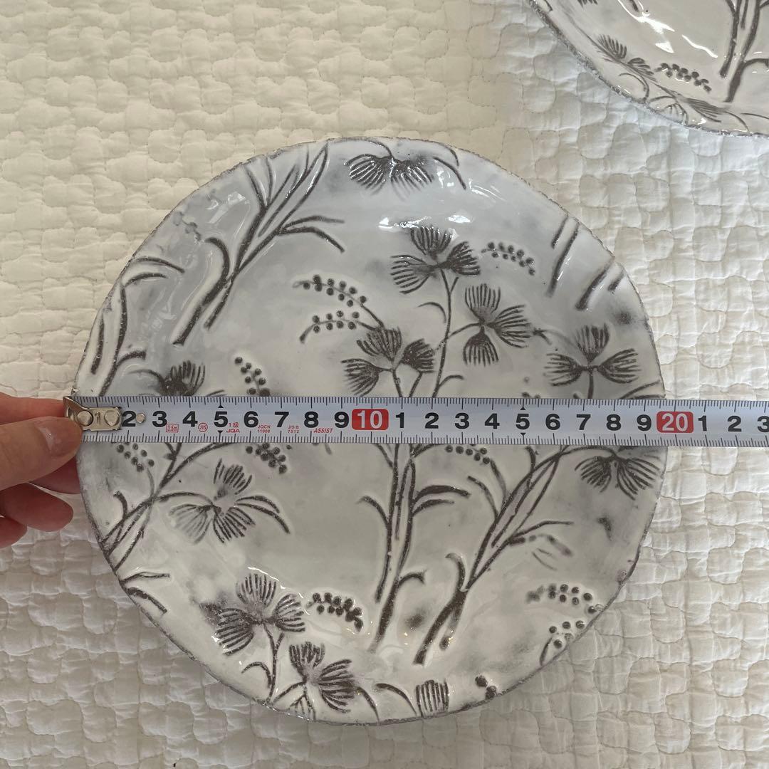 スーププレート2枚　アスティエドヴィラット　Astier de Villatte