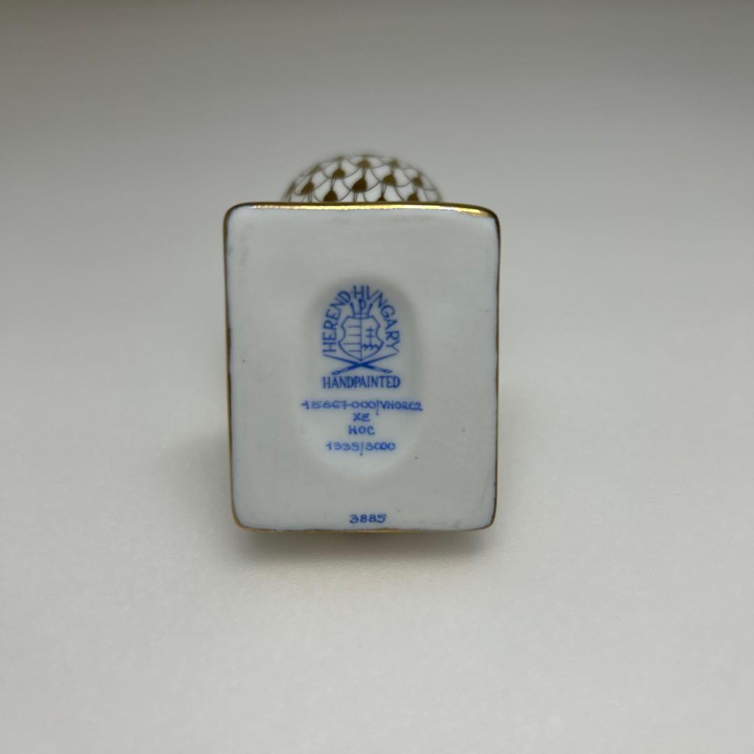 希少 ヘレンド 世界のフクロウ アテナのフクロウ 箱付き Herend