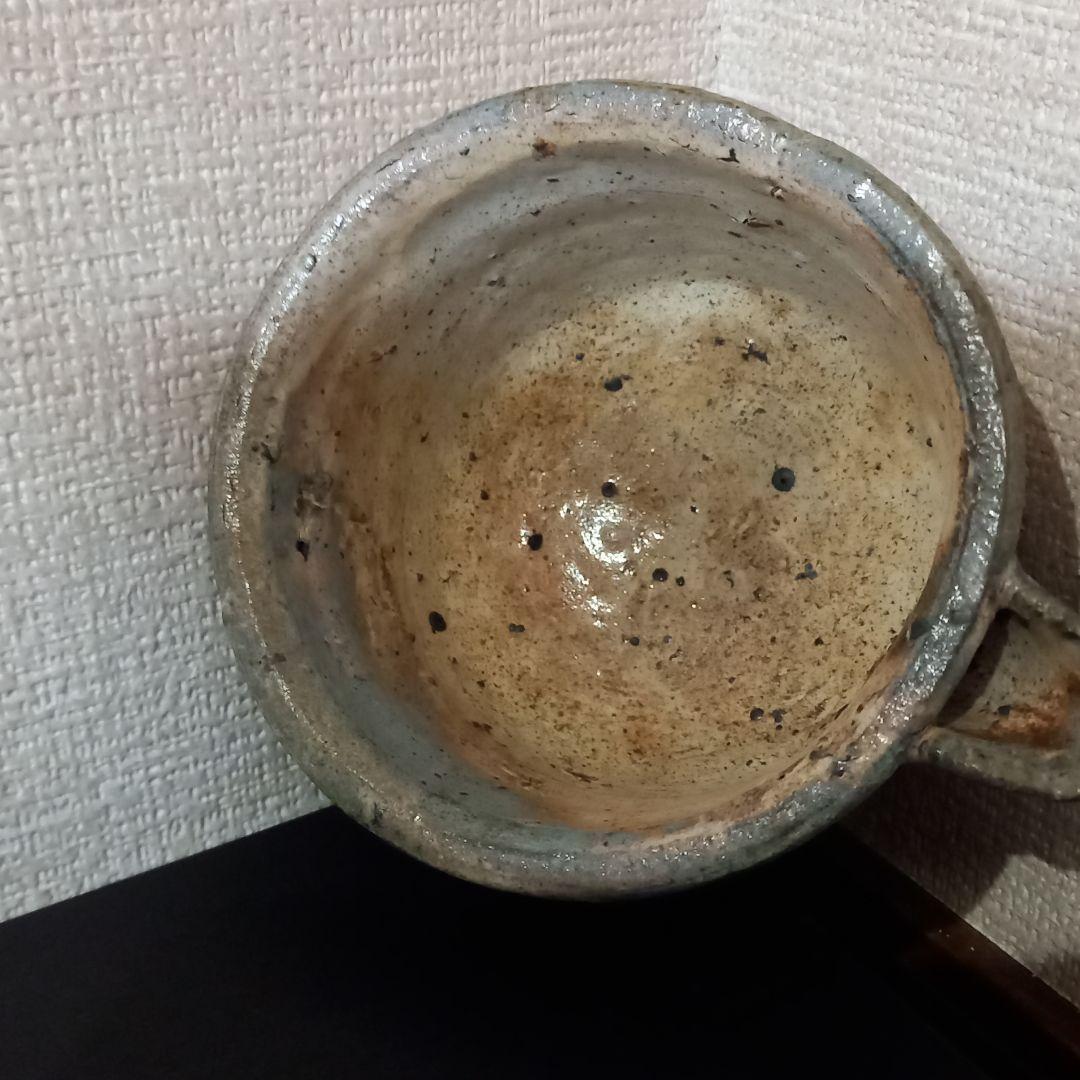 中川　自然坊　粉引　片口鉢