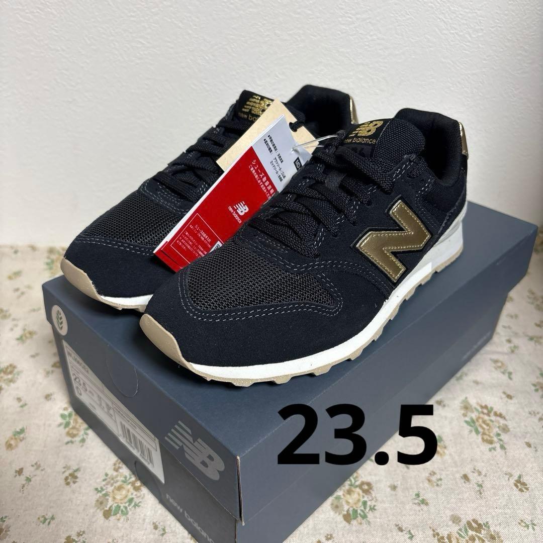 新品未使用 ニューバランス 23.5 WL996CE2 スニーカー ブラック