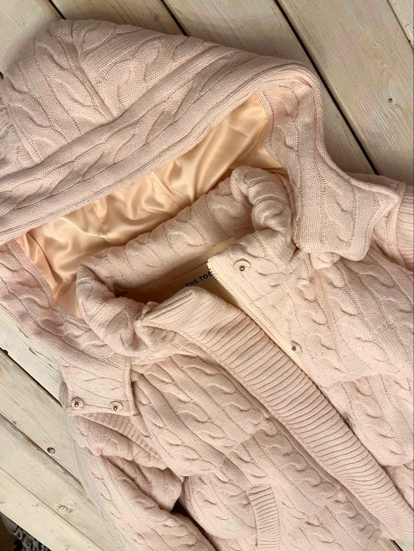 ジャケット・アウター thetoe Shard Knit Down White