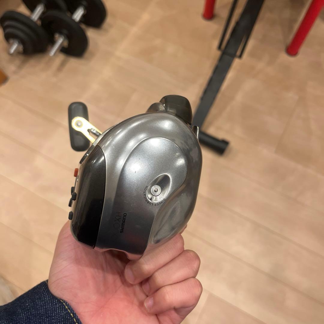 電動リール デジタル表示付き