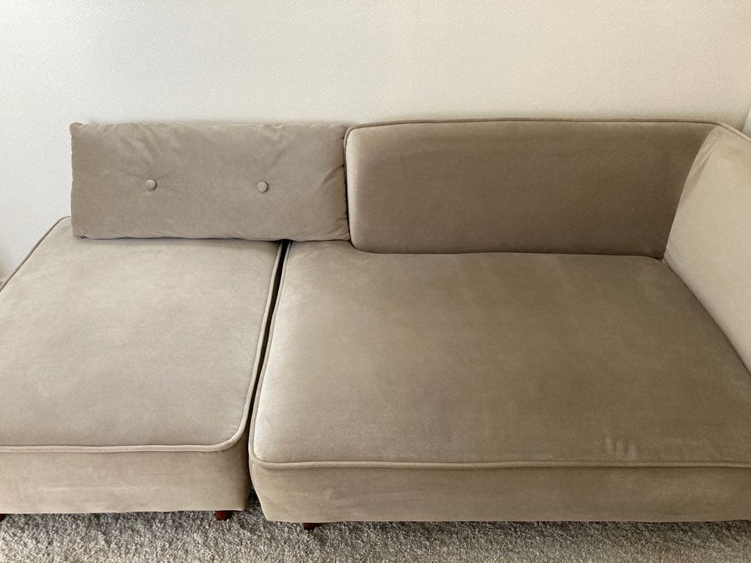 ソファ【ロウヤ】　2人掛け【送料込み価格】