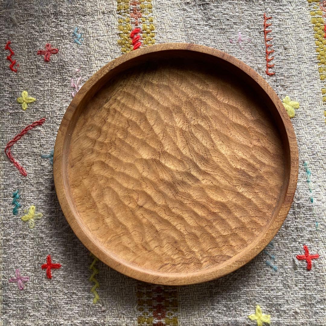 木のお盆＆木の片口