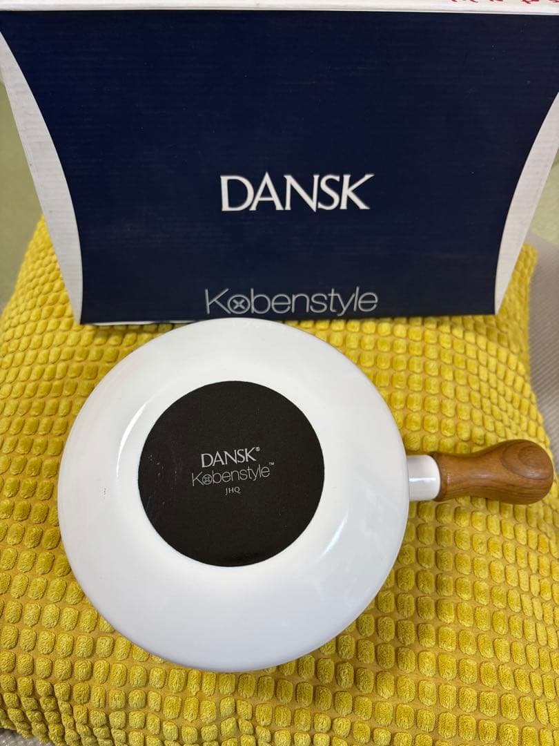 【新品未使用】DANSK ホーロー片手鍋 14cm