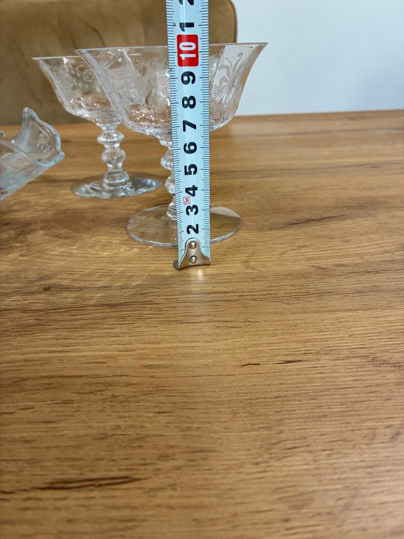 ヘイシー社　Heisey Orchid オーキッド　ボウルとグラス　エレガント