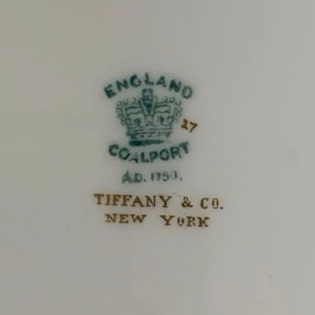 【TIFFANY Co. ✖️ COALPORT】プレート　キャビネット