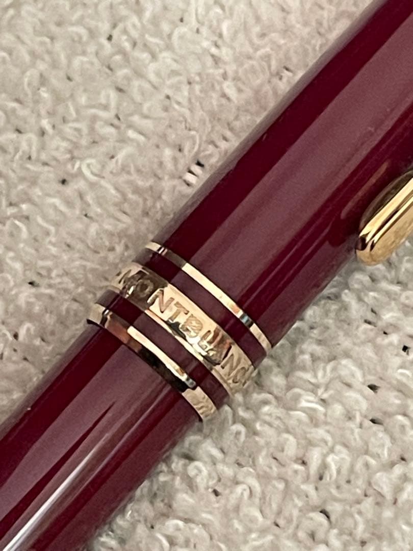 ◾️ボルドー美品◾️モンブラン144 万年筆◾️マイスターシュテュック クラシック◾️