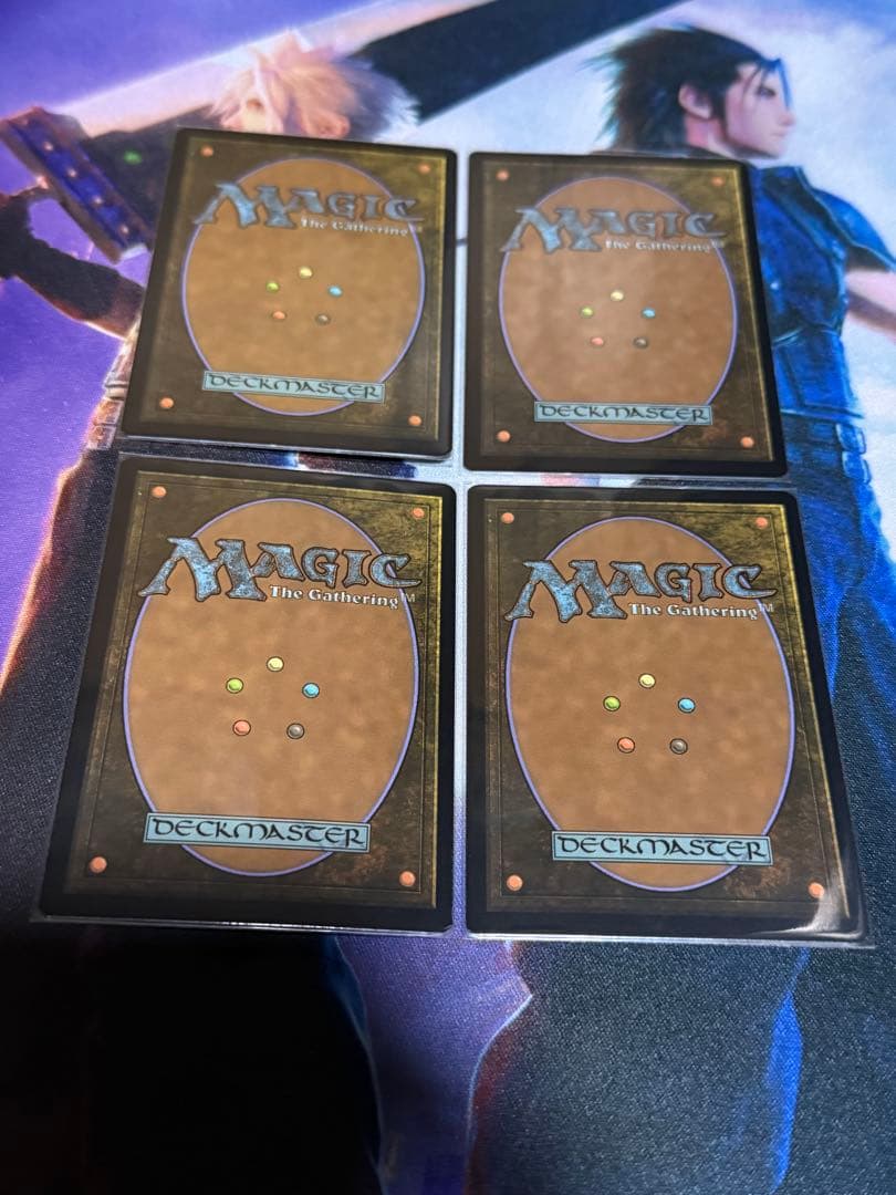 マジックザギャザリング　乾燥台地　日本語版　エッチングfoil4枚セット