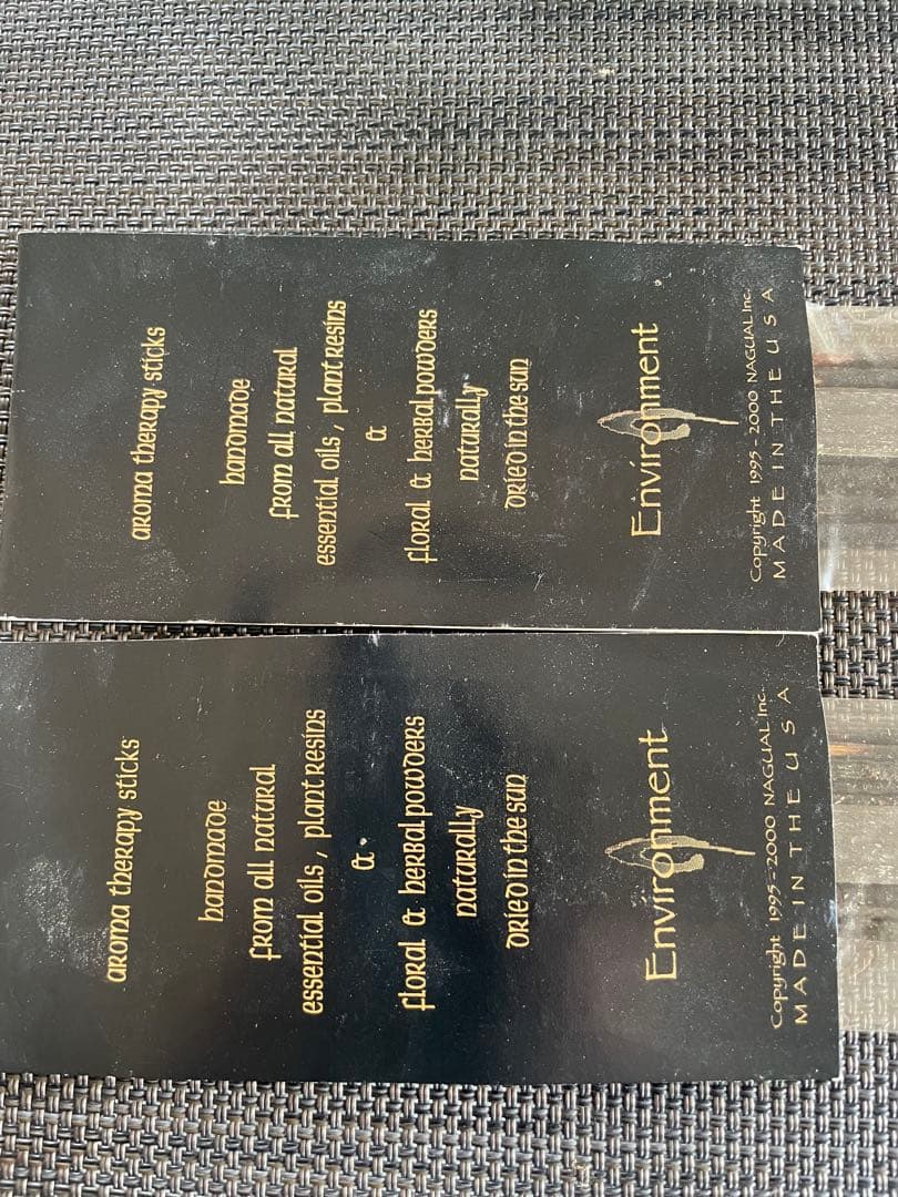 ナガール　ガラスのお香立て