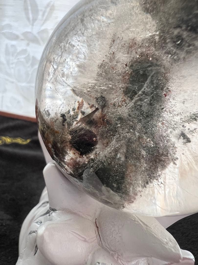 天然石　ガーデンクォーツ　スフィア