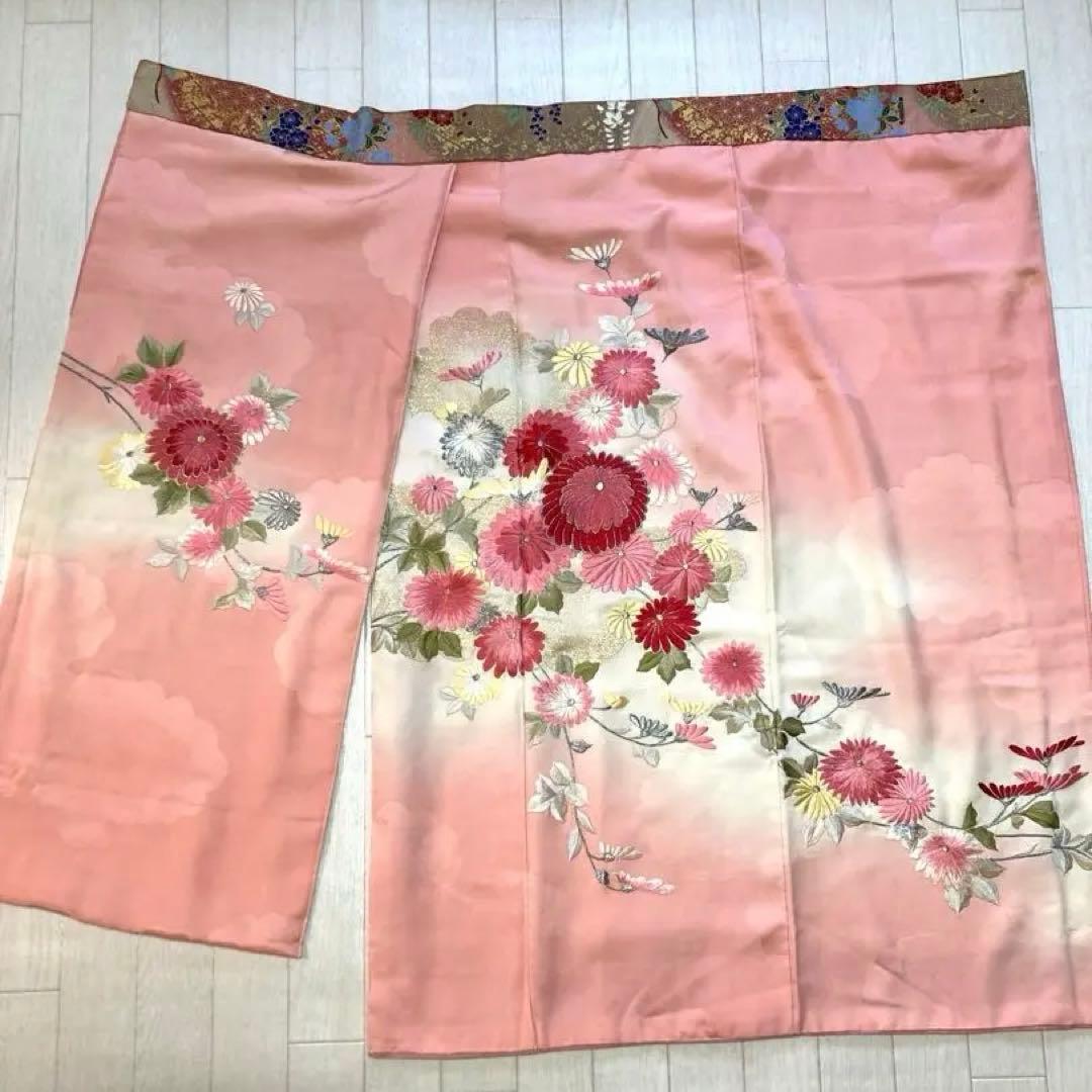 振袖　着物リメイクダンス衣装　#10