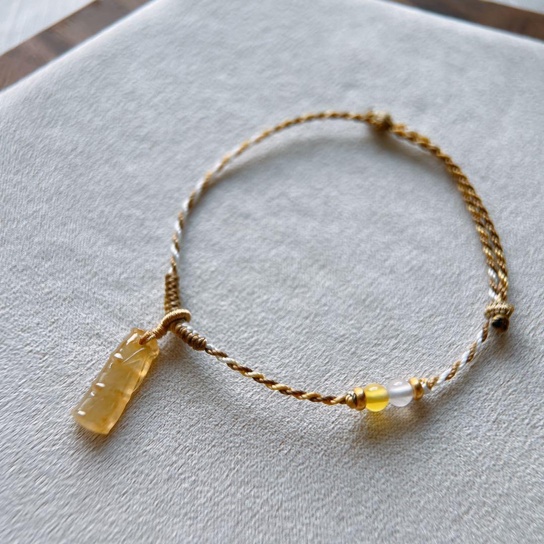 【あかおかずき出品】天然ミャンマー産本翡翠ブレスレット