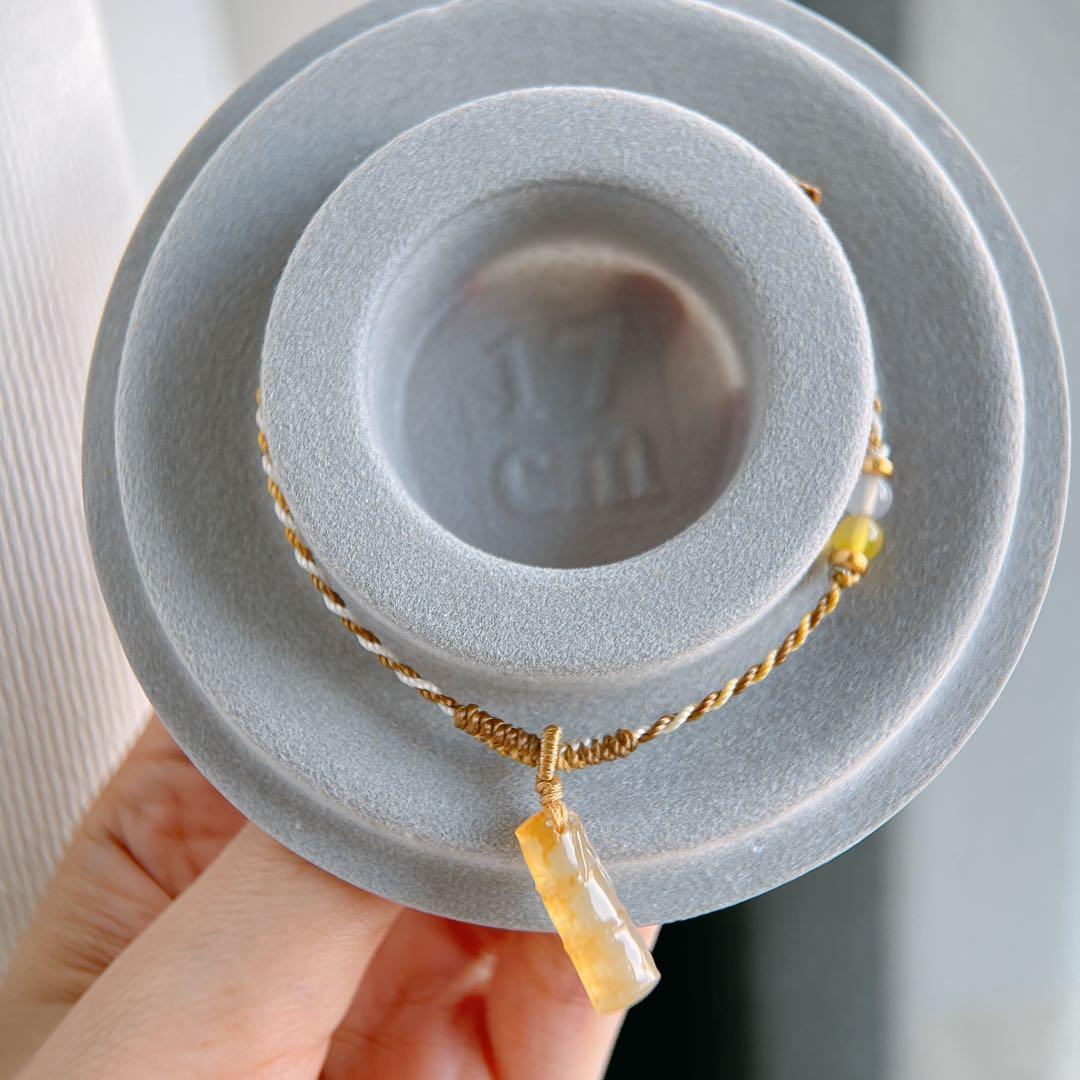 【あかおかずき出品】天然ミャンマー産本翡翠ブレスレット