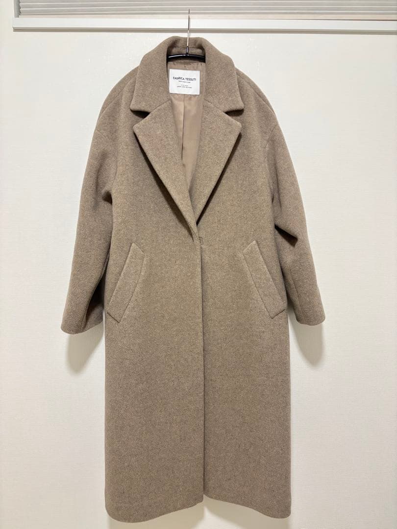 【極美品】FAbRICA FFC ロング チェスター コートL