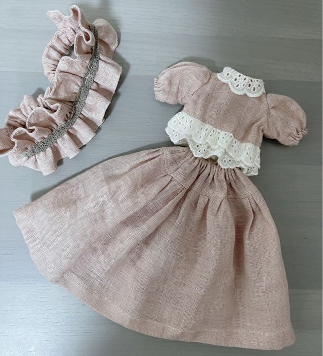 リネンコーデ　4点セット　ブライス服　アウトフィット