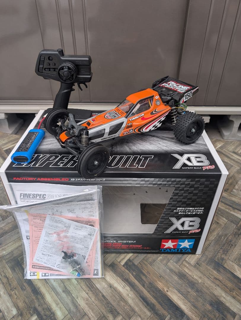 タミヤ　XB レーシングファイター　バギーラジコン　美品　中古