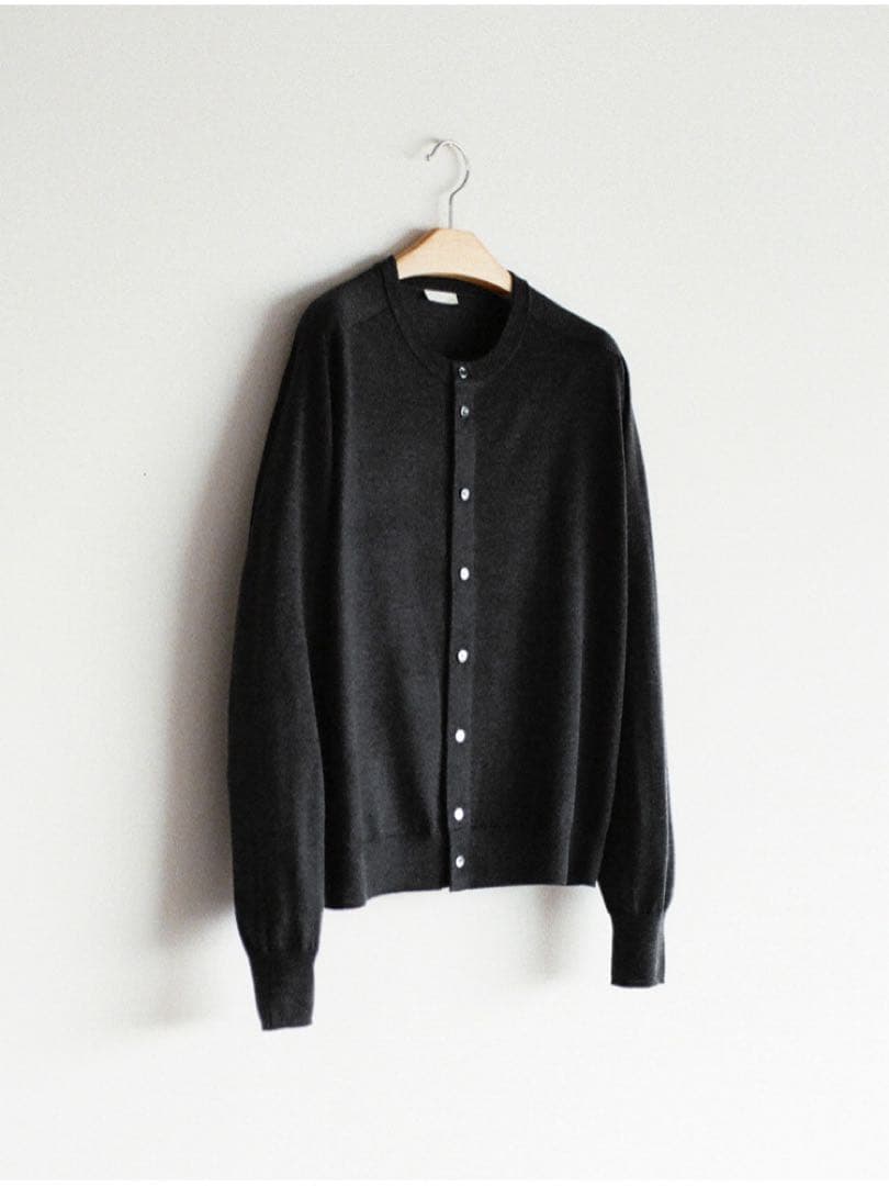 【おーてる】LIDNM W/Si/Ca 18G Crew Cardigan