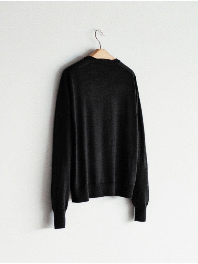 【おーてる】LIDNM W/Si/Ca 18G Crew Cardigan