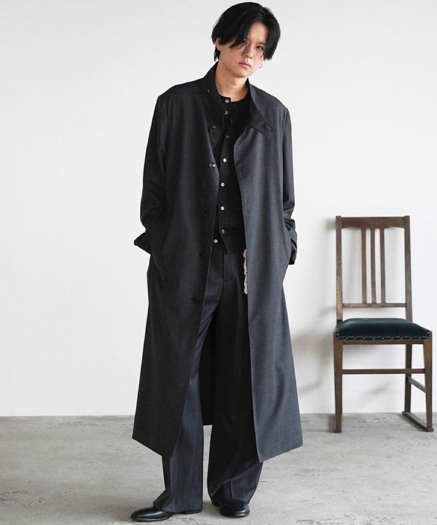 【おーてる】LIDNM W/Si/Ca 18G Crew Cardigan