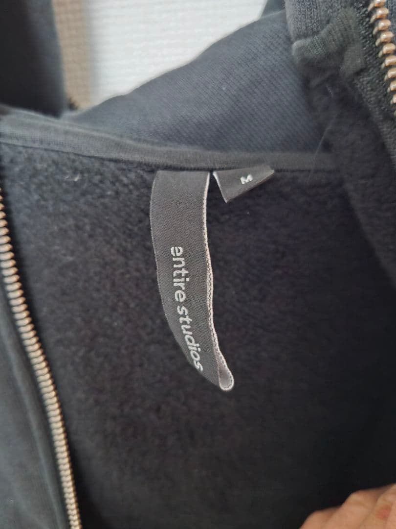 entire studios エンタイアスタジオ フルジップフーディ パーカー