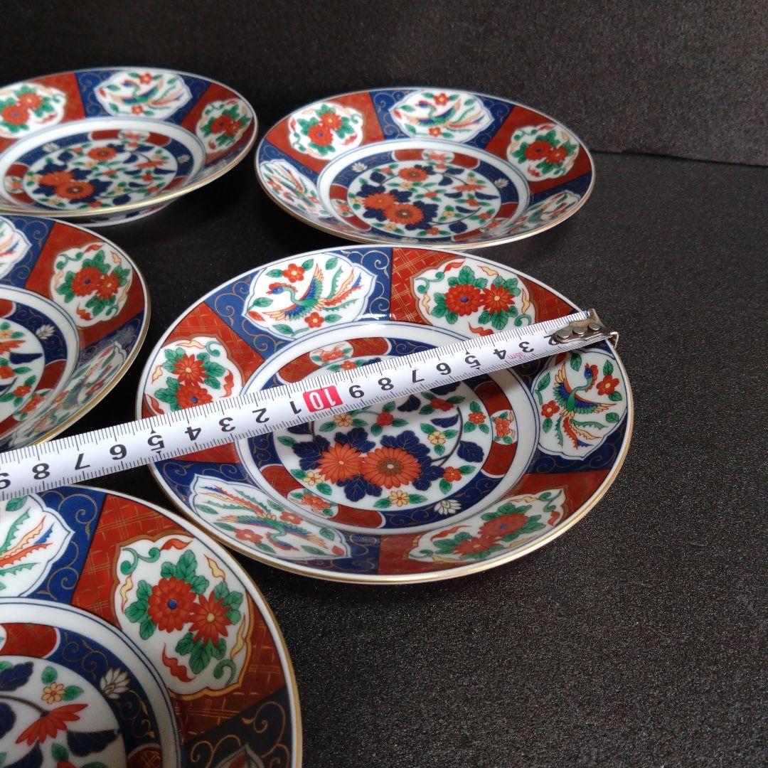 新品 美濃焼 銘々皿5枚　古伊万里　お祝い