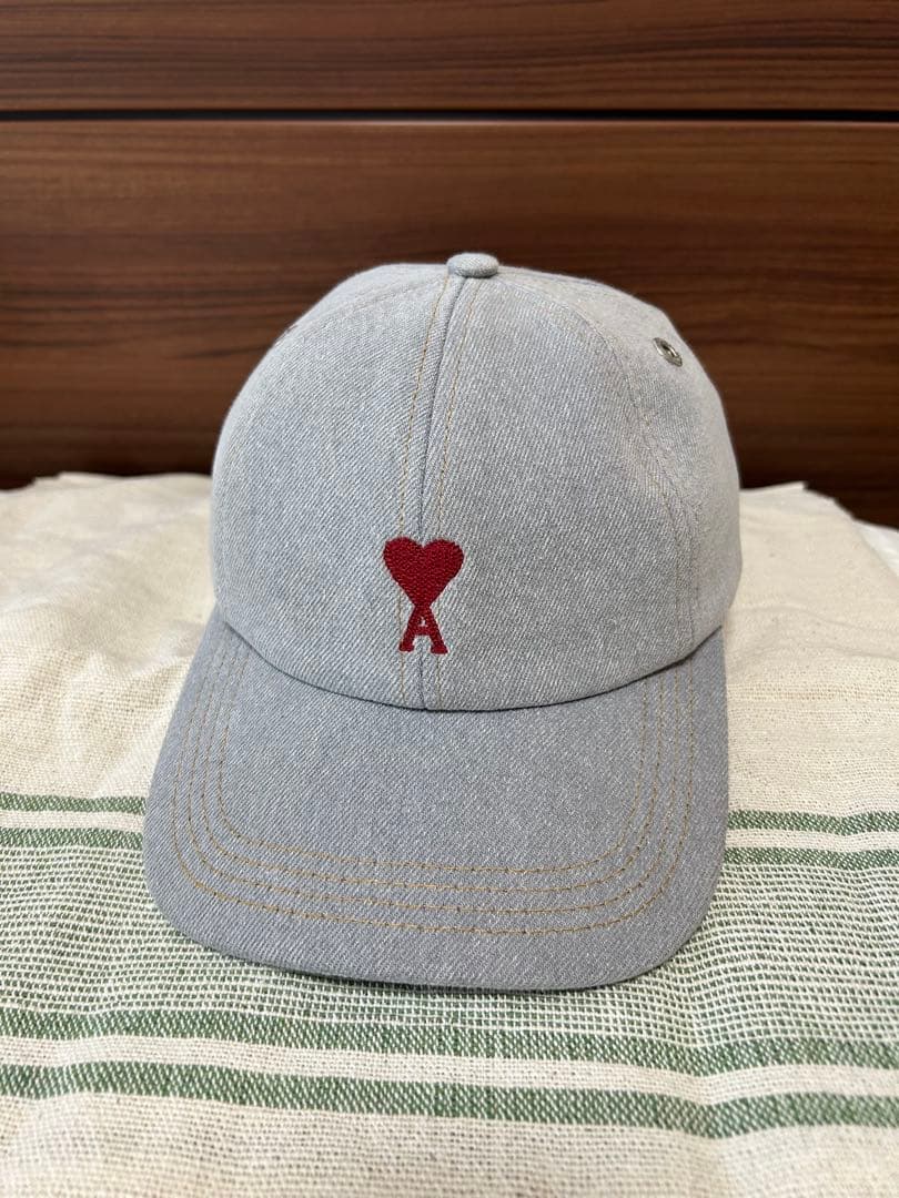最終価格！アミパリス　ハート刺繍　キャップ
