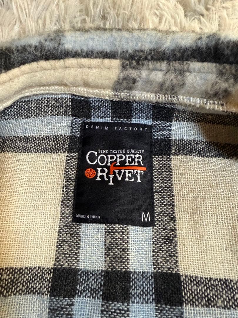 たろ様　COPPER RIVET シャツジャケット　Mサイズ