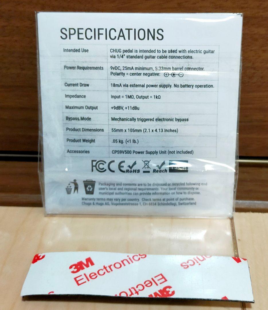 SOLAR GUITARS　CHUG Lite & Ola Englundピック