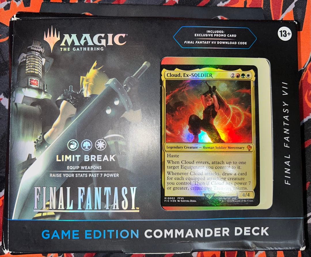 MTG FF 統率者デッキ リミットブレイク①GAME EDITION 米国限定