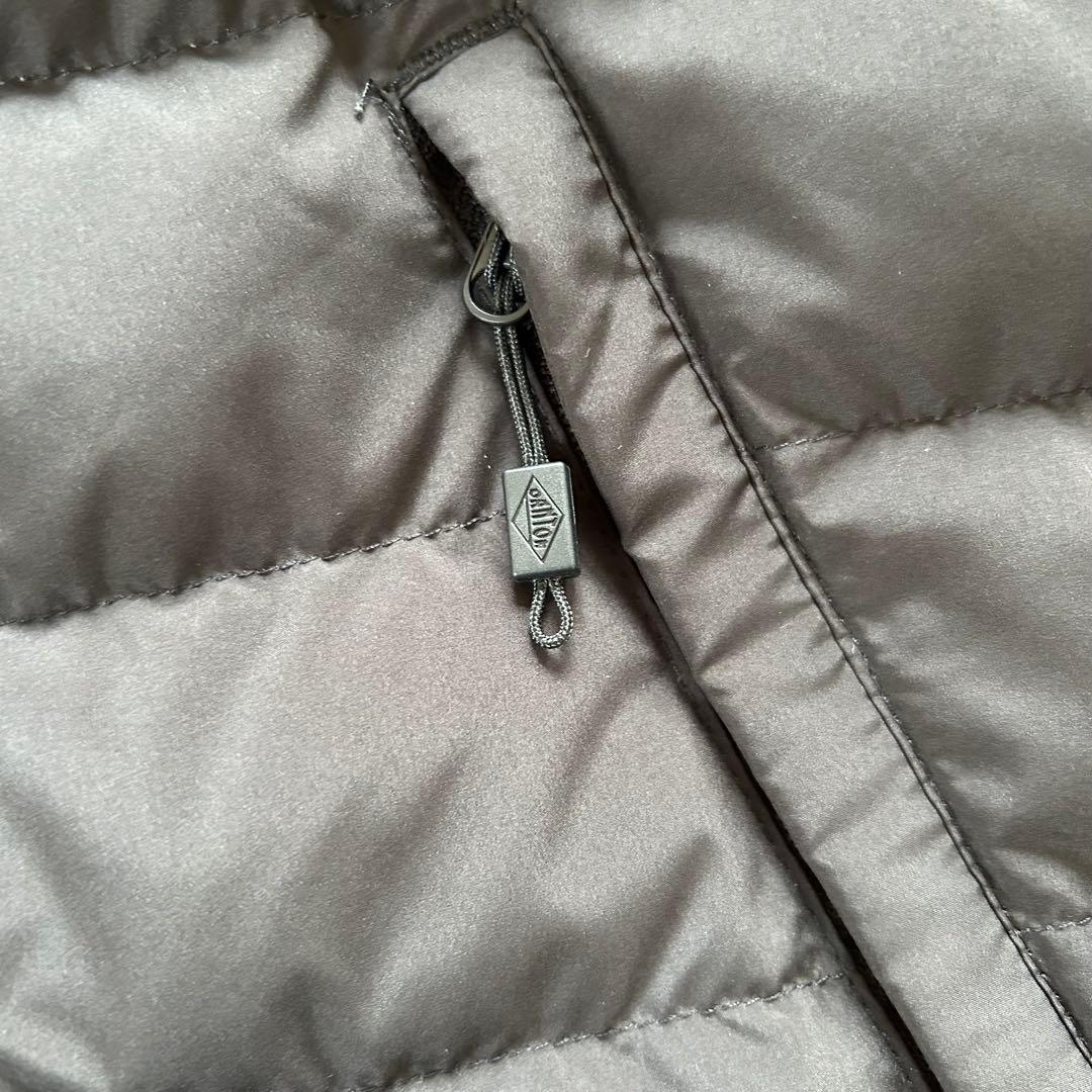 DANTON/ダントン　インナーダウン クルーネックダウンジャケット 黒　L