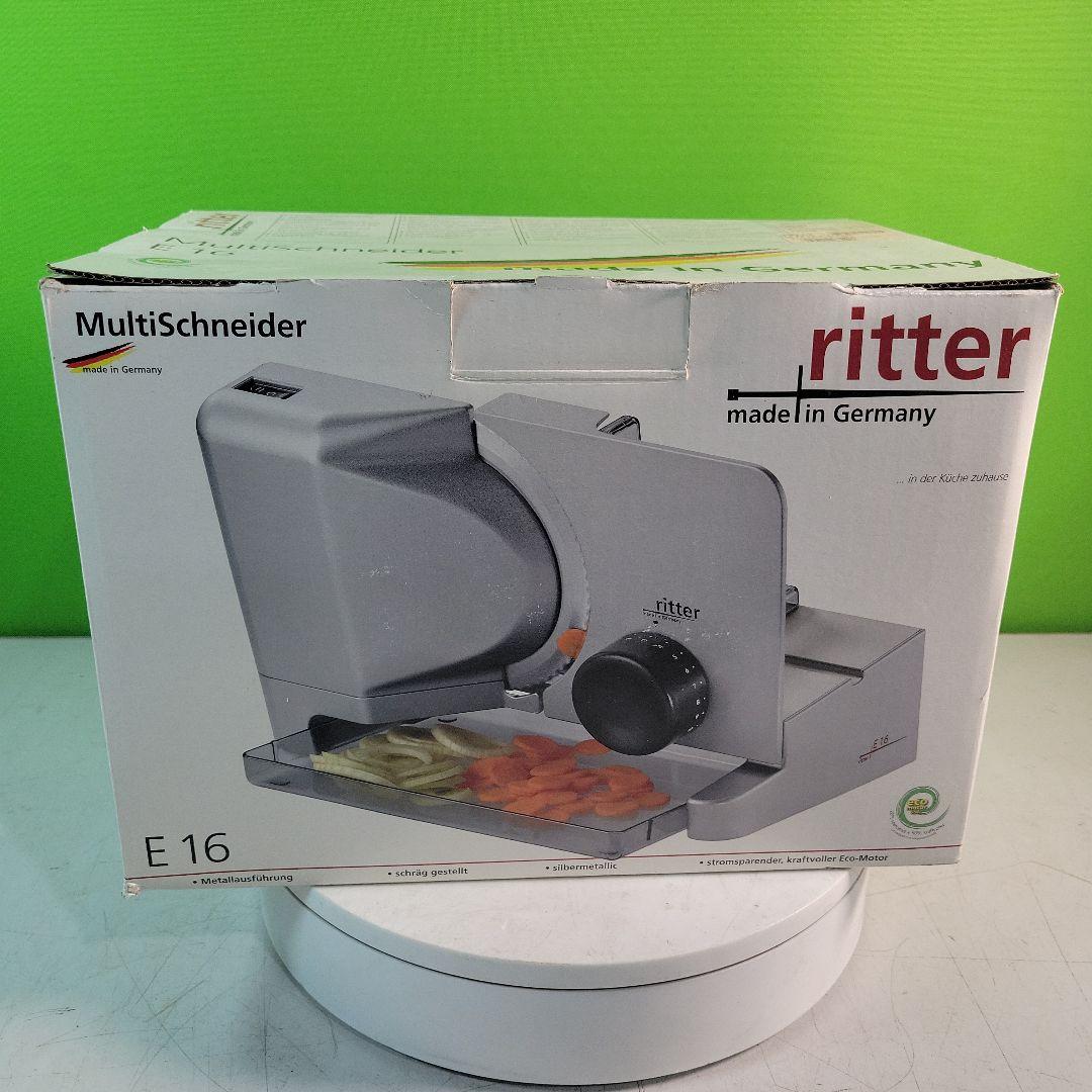 ドイツ製電動スライサーritter MultiSchneider E16未使用品