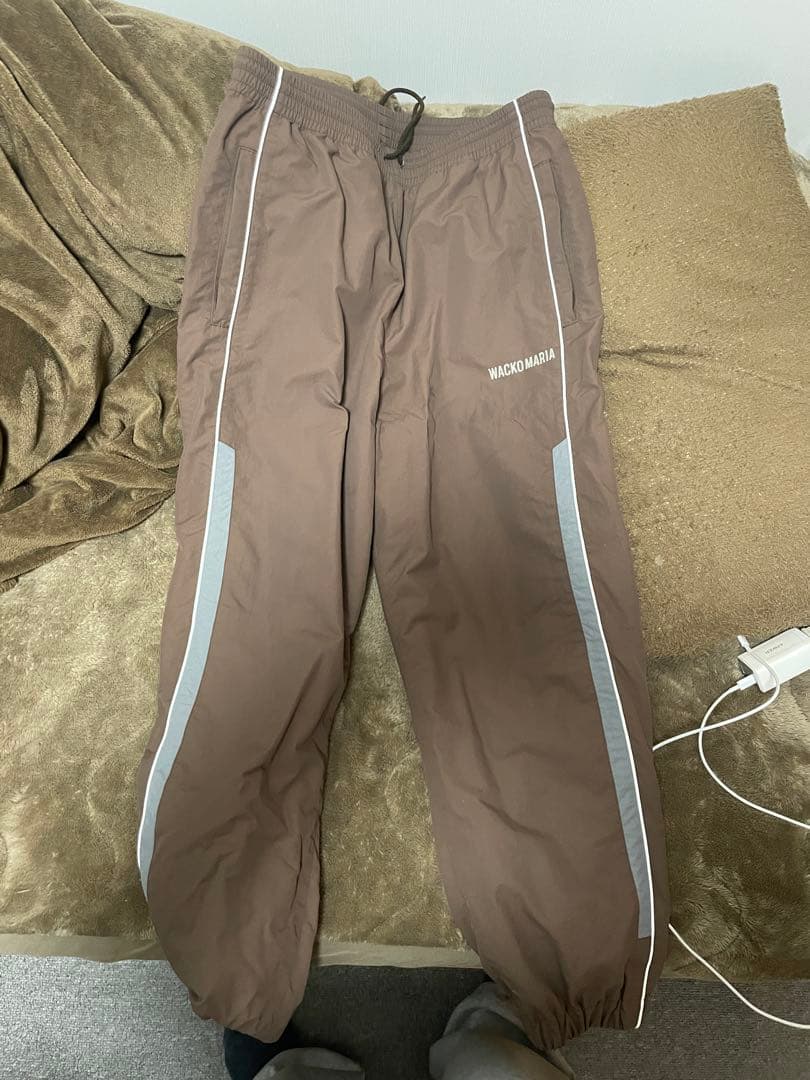wacko maria Trackpants ダークブラウン