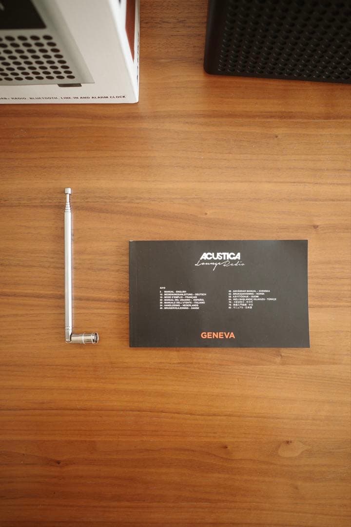 GENEVA Acustica Lounge Radio ブラック