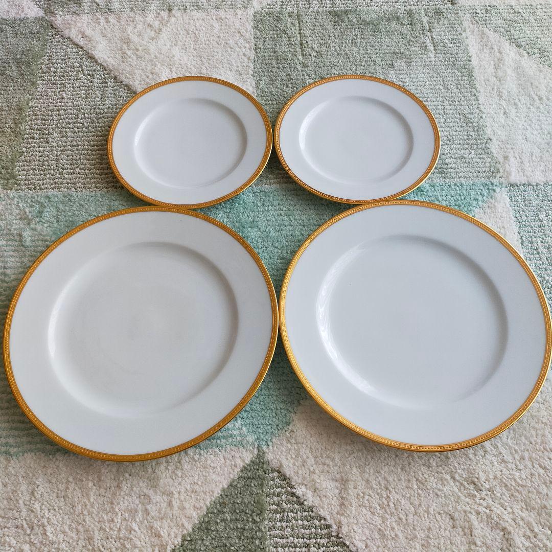 ノリタケ　ダイヤモンドコレクション　JAL　日本航空　プレート　皿　4枚　未使用