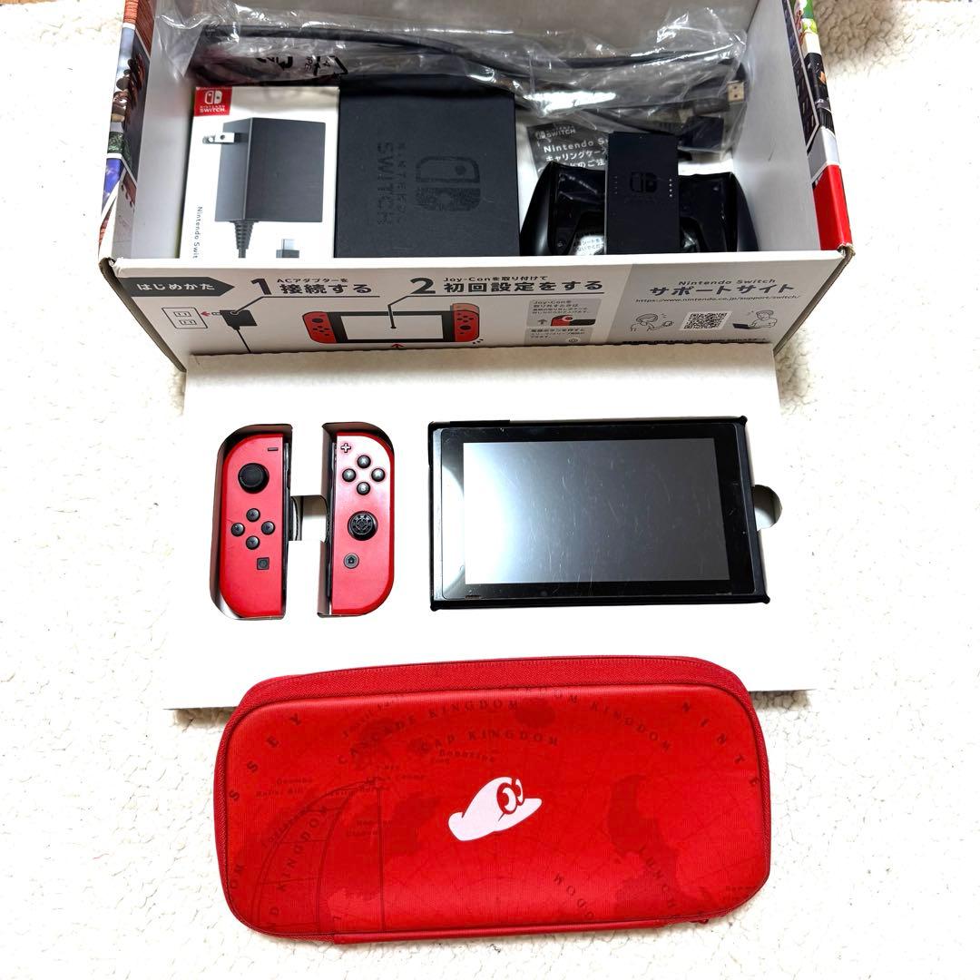 【ジャンク】Nintendo Switch マリオオデッセイセット ソフト無し