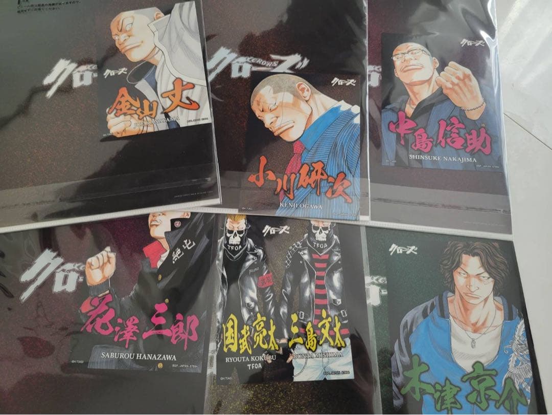 一番くじ クローズ&WORST ラストワン賞・B賞・D賞・E賞 セット オマケ付