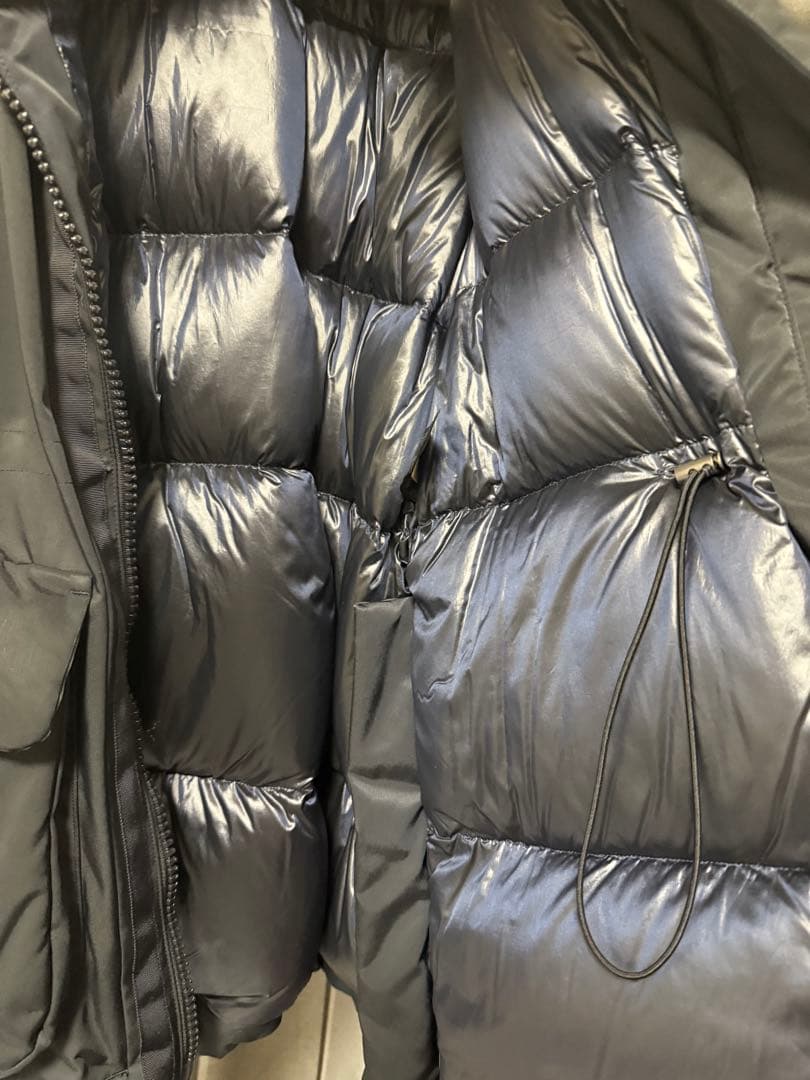 ＋J ユニクロ　UNIQLO ハイブリッドダウンショートコート　ネイビー　M