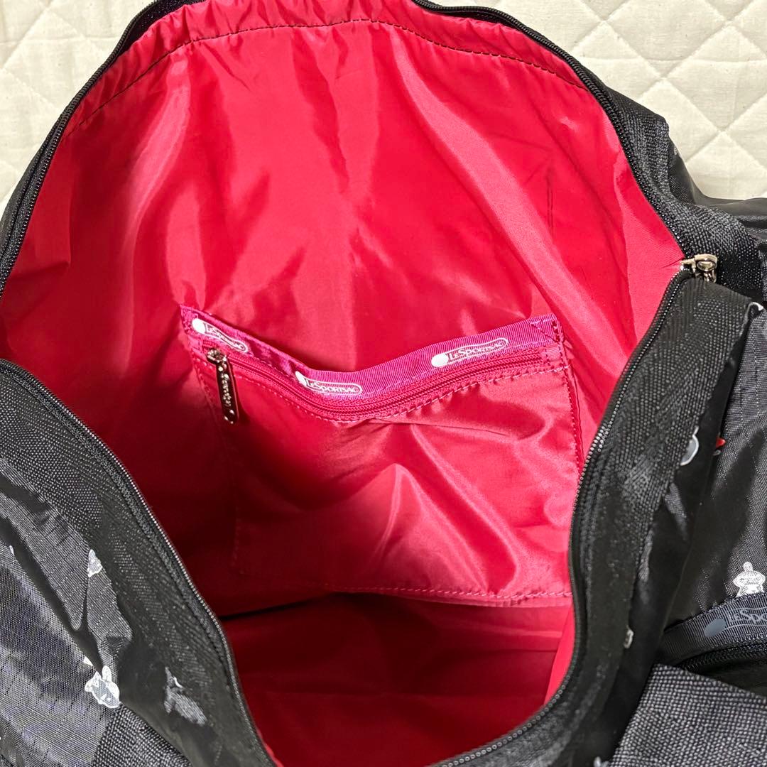 レスポートサック　ムーミン　リトルミイ　ラージボストンバッグ　キャリーオンバッグ