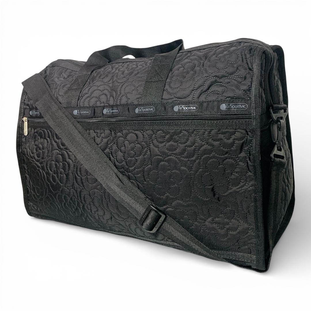 ✨新品タグ付 LeSportsac 2wayボストンバッグ ブラック LG