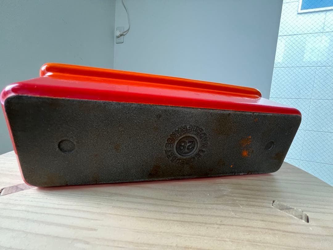 Le Creuset ル・クルーゼ テリーヌ皿　オレンジ 耐熱容器 28cm