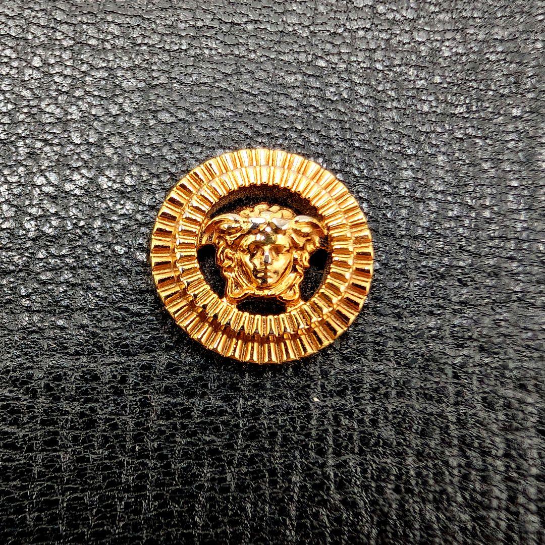 現行 VERSACE ヴェルサーチ マネークリップ ビギー メデューサ ブラック