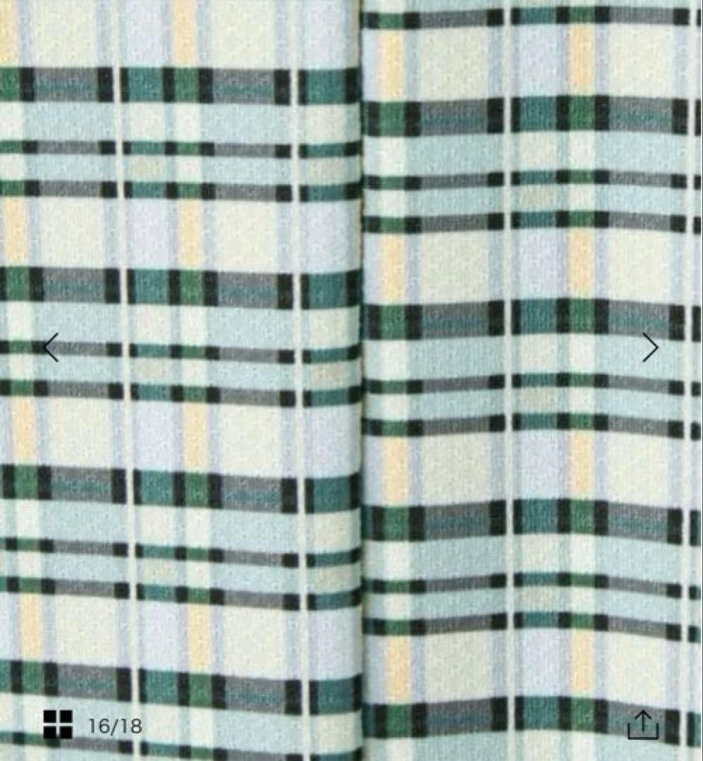 新品未使用 グリーンレーベルリラクシング オールインワン チェック スイムウェア