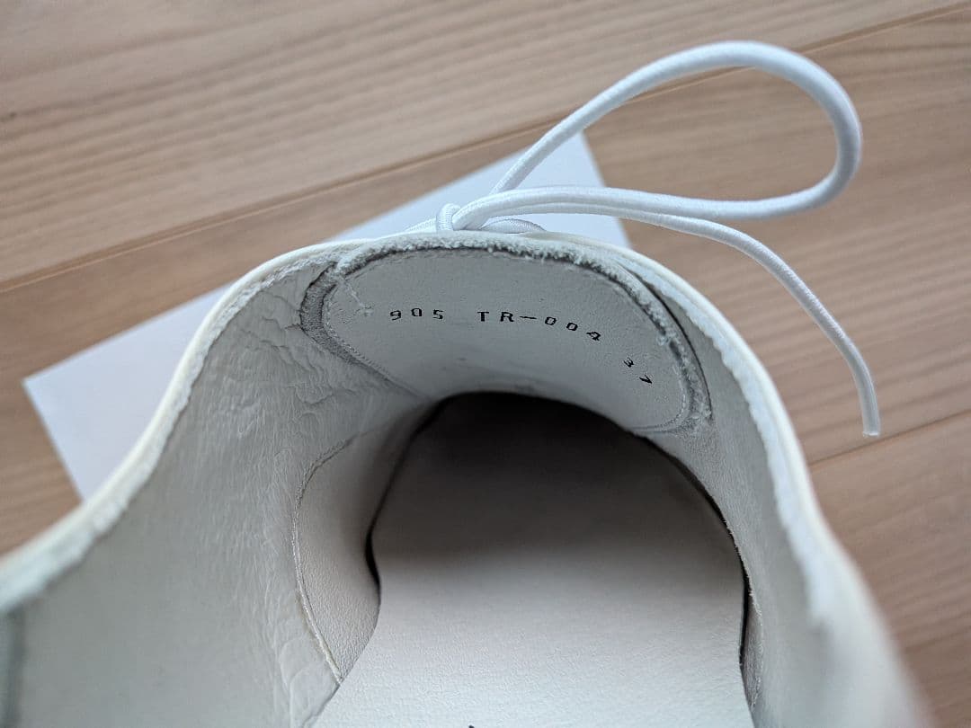 TRAVEL SHOES by chausser ホワイト レースアップ靴37