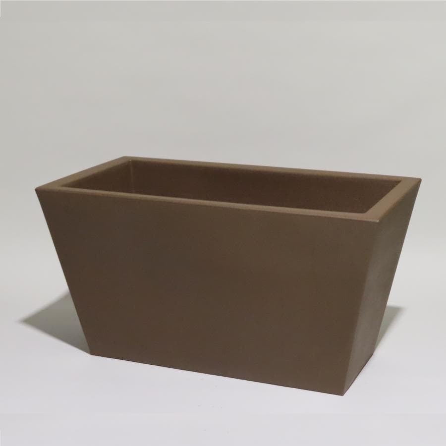 大幅値下げ！【引取限定】インテリアプランター（茶）大型鉢カバー　ブラウン