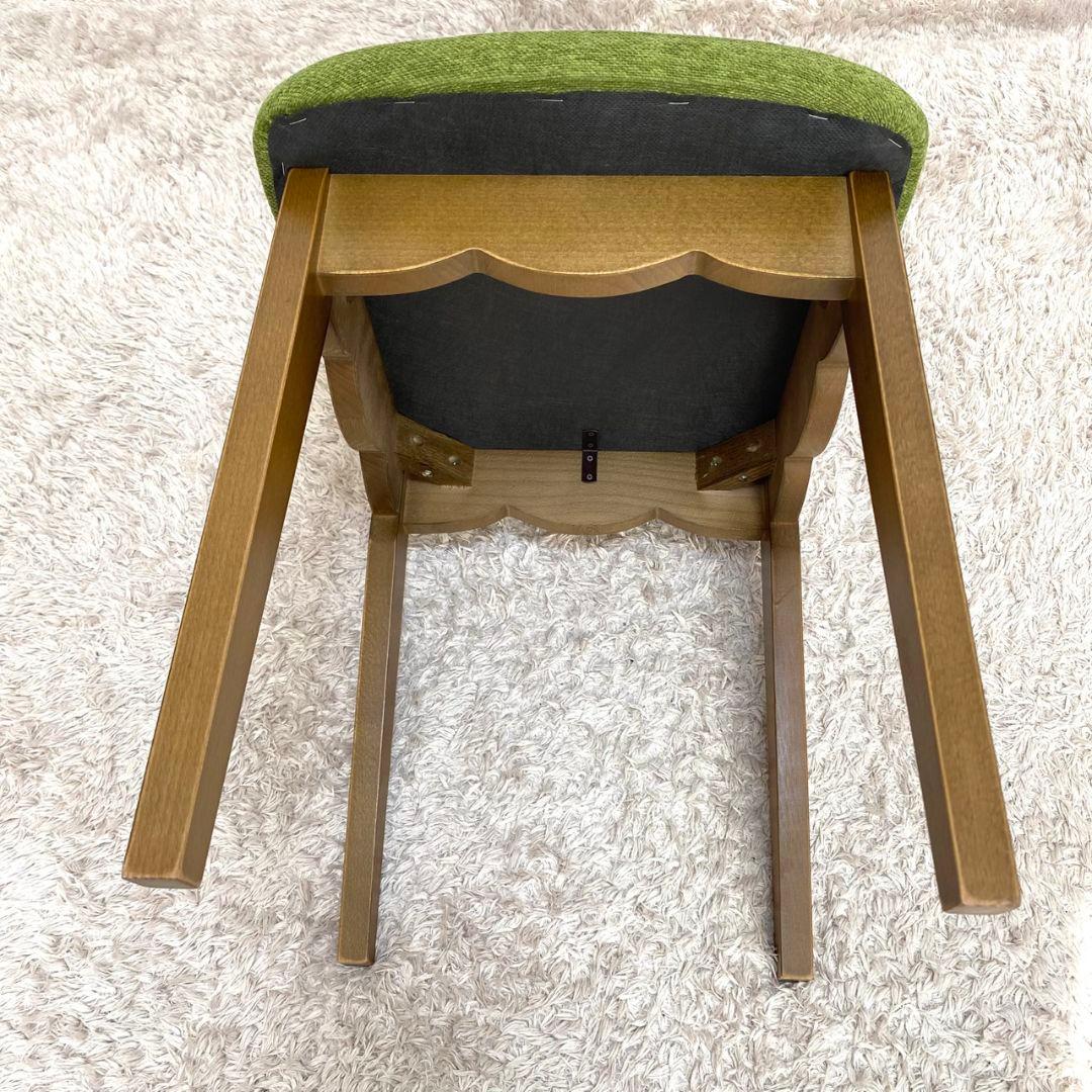 パリの雑貨屋♡F-230 椅子 日本製 木製 天然木 チェアー♡花 フラワー