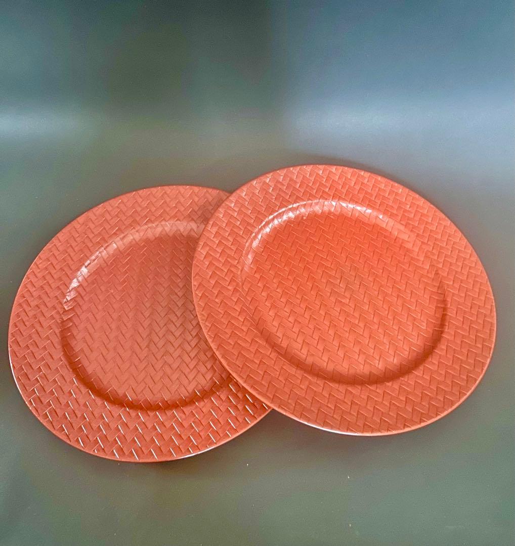 【希少】イタリア製TAITU タイツー サービングプレート3色6枚セット