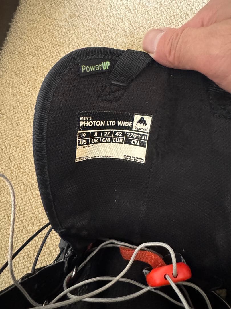 Burton photon スノーボードブーツ 27.0cm