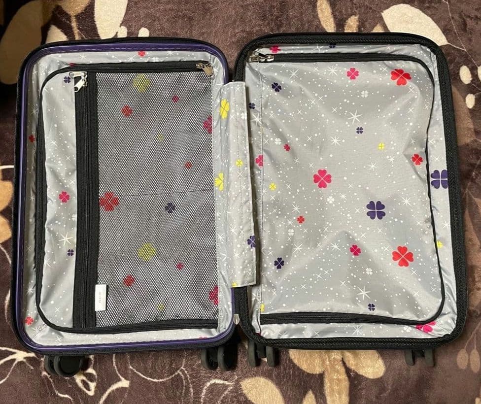 ももクロ×ACE ももクロポシュレプレミアムスーツケース 高城れに パープル